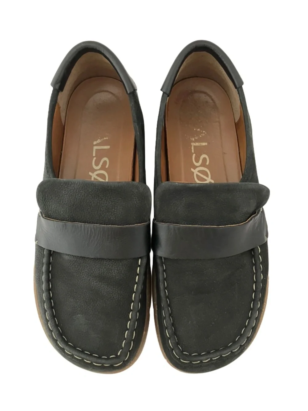 KALSO Dabb mens 9.5 in black. Made in Portugal. Excellent like New condition